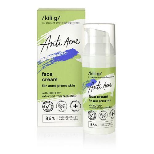 Kilig Jemný krém pro aknózní pleť Anti Acne (Face Cream) 50 ml