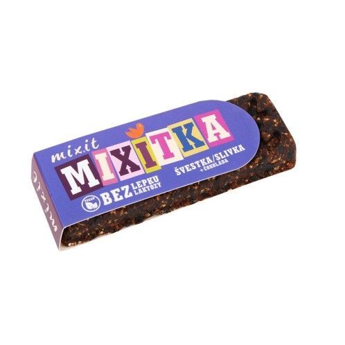 Mixitka Bez lepku - Švestka + čokoláda 50 g 0l