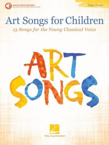 Art Songs For Children (noty na zpěv, klavír) (+online audio)