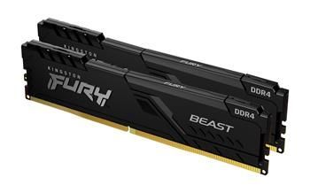 Kingston 16GB 3200MHz DDR4 CL16 DIMM (Kit of 2) FURY Beast Black