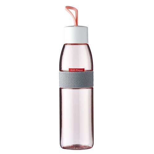 Růžová lahev na vodu Rosti Mepal Ellipse, 500 ml