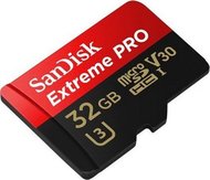 SanDisk microSDHC 32 GB UHS-I V30 A1 Extreme Pro 100MB/s + adaptér (SDSQXCG-032G-GN6MA)