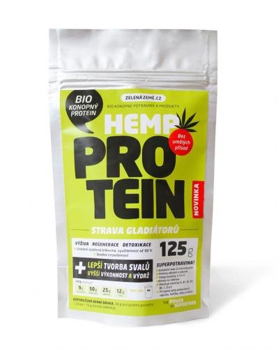 Zelená Země Konopný protein BIO 125 g