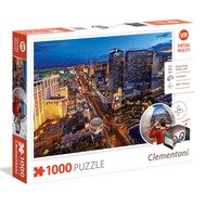 Clementoni | Clementoni - Puzzle VR 1000, Las Vegas