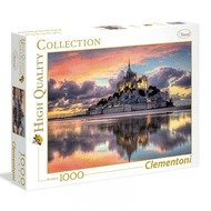 Clementoni | Clementoni - Puzzle 1000, Muž z Acapulca Mont Saint-Michel