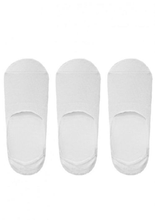 Pánské ponožky John Frank JF3NS01 - 3PACK UNI Bílá