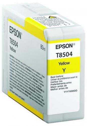 EPSON cartridge Yellow T850400 UltraChrome HD ink 80ml