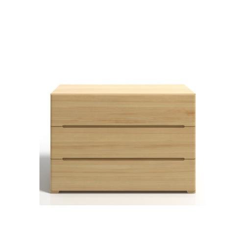 Komoda z borovicového dřeva se 3 zásuvkami SKANDICA Sparta