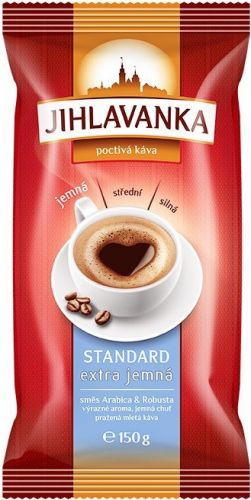 Káva Jihlavanka standard extra jemná 150g