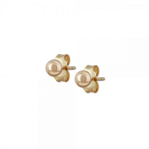 Náušnice bez kamenů 231-087-001179 1.00g