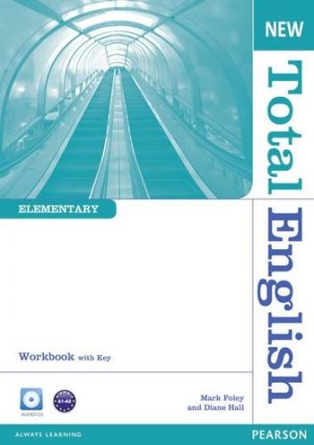 Hall Diane: New Total English Elementary Workbook with Key and Audio CD Pack