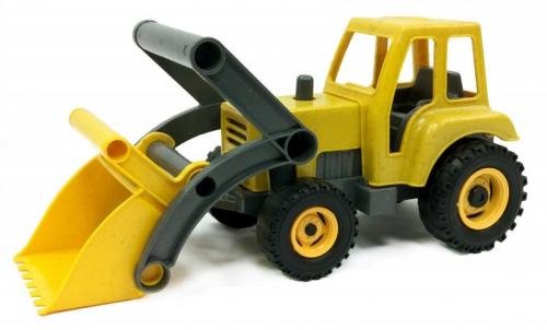 LENA Eco aktivní traktor - žlutý