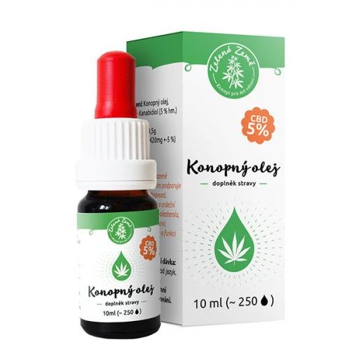 th-cann CBD Konopný olej 5%, 10 ml