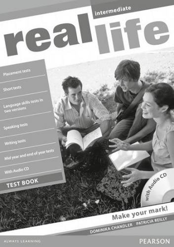 Reilly Patricia: Real Life Global Intermediate Test Book & Test Audio CD Pack