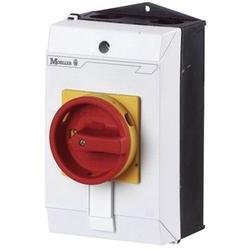 Silový vypínač Eaton P3-63/I4/SVB, 63 A, 690 V 1 x 90 °, žlutá, červená, 1 ks