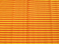 Koh-i-noor Krepový papír pruhovaný - 9755/66 - žluto-červený