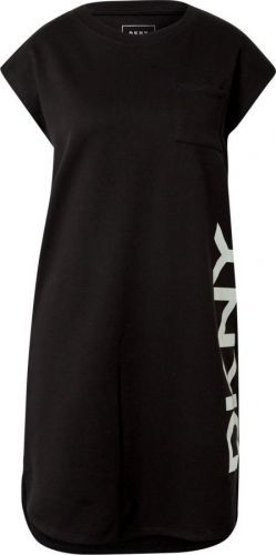 Šaty DKNY černá / bílá