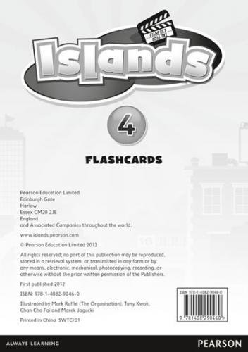 Islands Level 4 Flashcards for Pack - neuveden