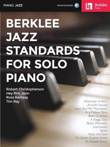 Berklee Jazz Standards For Solo Piano (noty na sólo klavír) (+online audio)