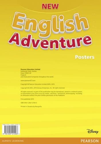 New English Adventure PL 1/GL Starter B Posters - neuveden