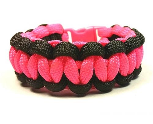 Paracord Náramek Solomon Pinkie Rozměr: M ( 18 - 19 cm)