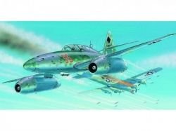 Model Messerschmitt ME 262 B-1a/U1 14,7x17,4cm v krabici 25x14,5