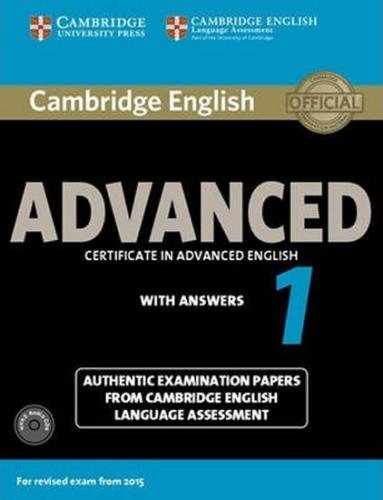 Cambridge English Advanced 1 for exam from 2015: Self-study pk (SB with answers & Audio CDs (2)) - neuveden