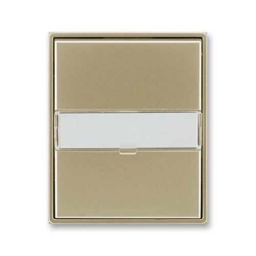 ABB Time, Time Arbo kryt vypínače šampaňská 3558E-A00610 33 s popisovým polem