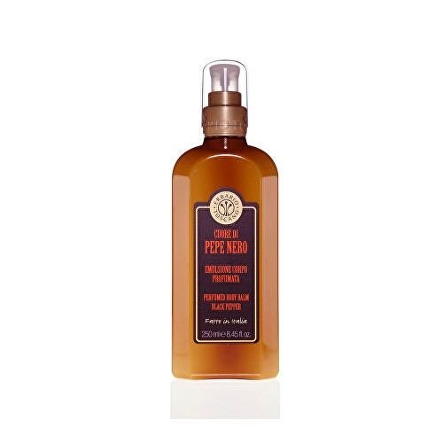 Erbario Toscano Parfémovaný tělový balzám Černý pepř (Perfumed Body Balm) 250 ml
