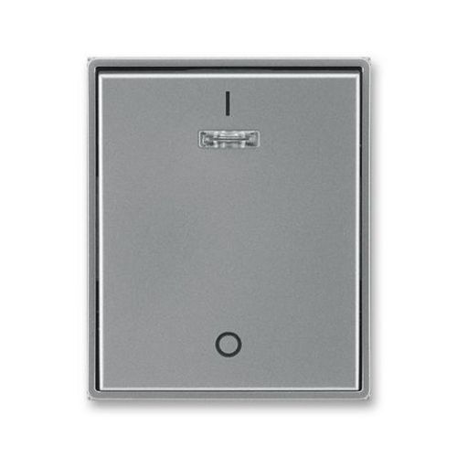 ABB Time, Time Arbo kryt vypínače ocelová 3558E-A00933 36 s průzorem