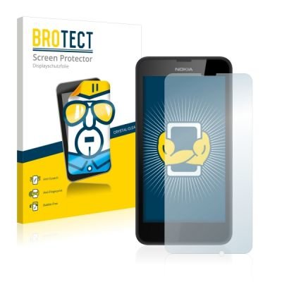 2x BROTECTHD-Clear Screen Protector Nokia Lumia 630