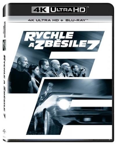 Rychle a zběsile 7  (2 disky) - Blu-ray + 4K ULTRA HD