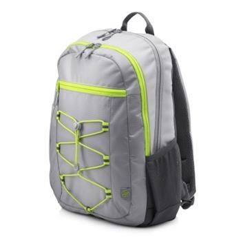 HP 15.6 Active Backpack Grey/Neon Yellow, batoh na notebook 1LU23AA