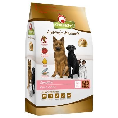 GranataPet Liebling's Mahlzeit Adult Sensitive s rybím masem - 10 kg