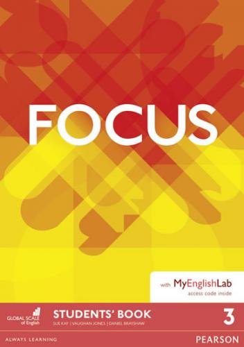 Focus BrE 3 Student´s Book & MyEnglishLab Pack - Jones Vaughan