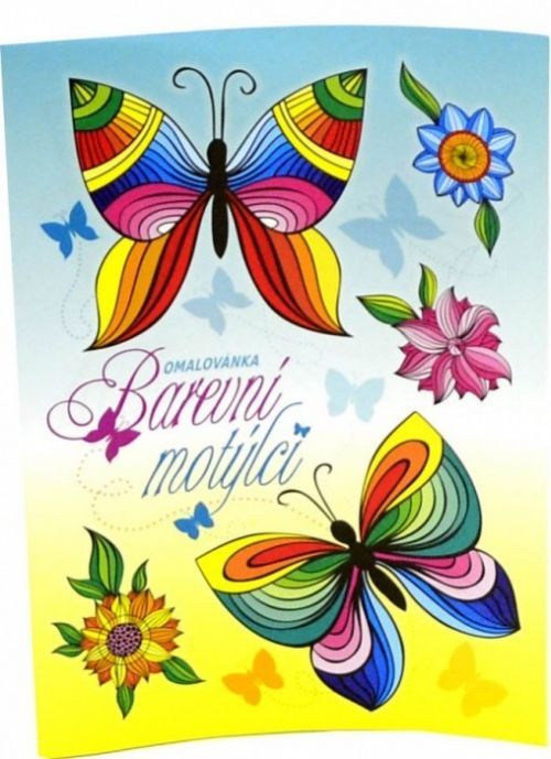 Baloušek Omalovánky A5 - Barevní motýlci - B0417