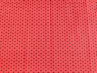 Koh-i-noor Krepový papír puntíkatý - 9755/51 - červeno-černý