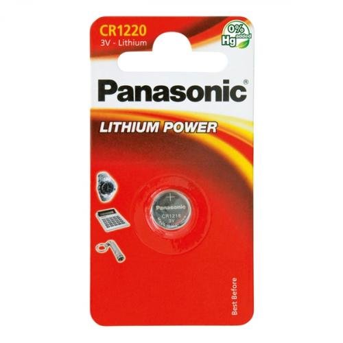 Baterie CR-1220 PANASONIC lithiová 1BP
