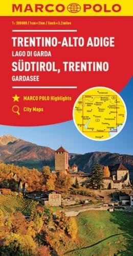 Itálie č.3- Südtirol, Trentino mapa 1.200T - neuveden