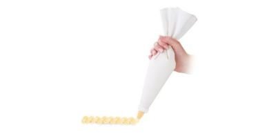 Zdobicí sáček DELÍCIA 35 cm, plátěný, 6 trysek