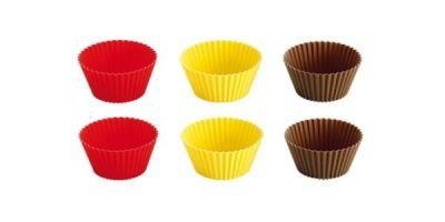 Košíčky silikonové DELÍCIA ø 5 cm, 6 ks