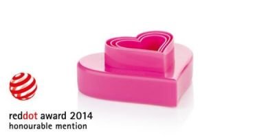 Oboustranná vykrajovátka srdce DELÍCIA  6 velikostí