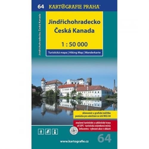 1: 50T (64)-Jindřichohradecko,Česká Kanada (turistická mapa) - neuveden