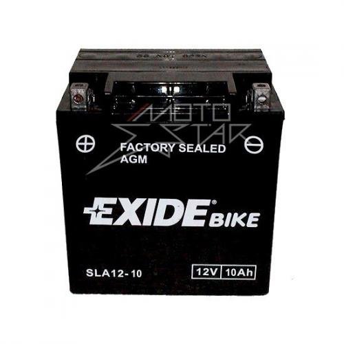 Bezúdržbová motocyklová baterie EXIDE AGM 12-10 Factory Sealed univerzální