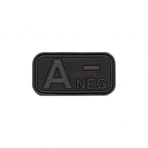 Gumová nášivka Jackets to Go krev A NEG - šedá