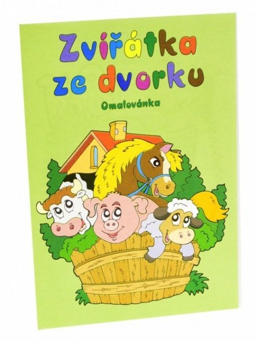 Baloušek Omalovánky A5 - Zvířata ze dvorku BO392