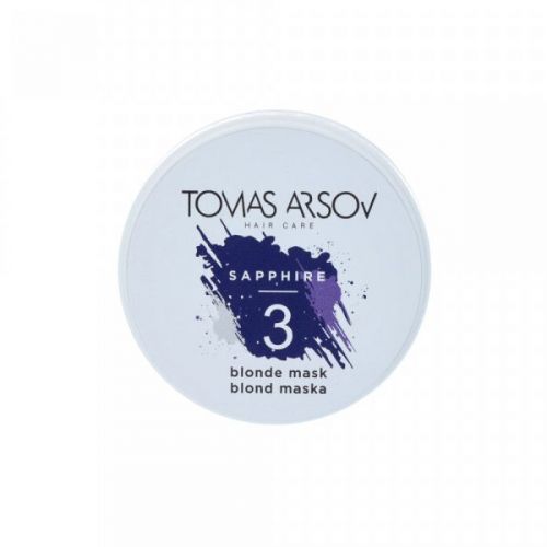 Tomas Arsov Maska potlačují žluté a zlatavé tóny vlasů Sapphire (Blonde Mask) 250 ml
