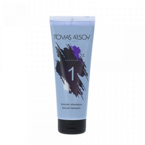 Tomas Arsov Šampon pro blond, odbarvené a melírované vlasy Sapphire (Blonde Shampoo) 250 ml