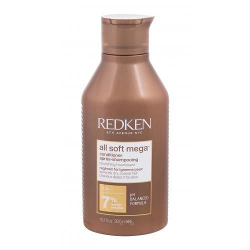 Redken All Soft Mega 300 ml hydratační kondicionér pro velmi suché vlasy pro ženy