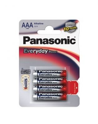 Panasonic AAA, LR03, Everyday, blistr 4ks
